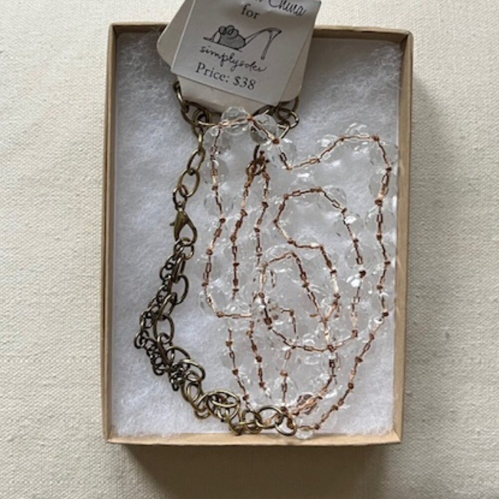 Crystal Bead Graduated Necklace – new with tag - Picture 5 of 5